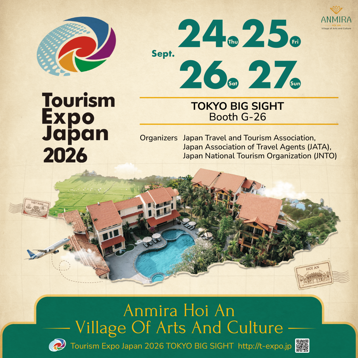 Anmira Hoi An At Tourism EXPO Japan