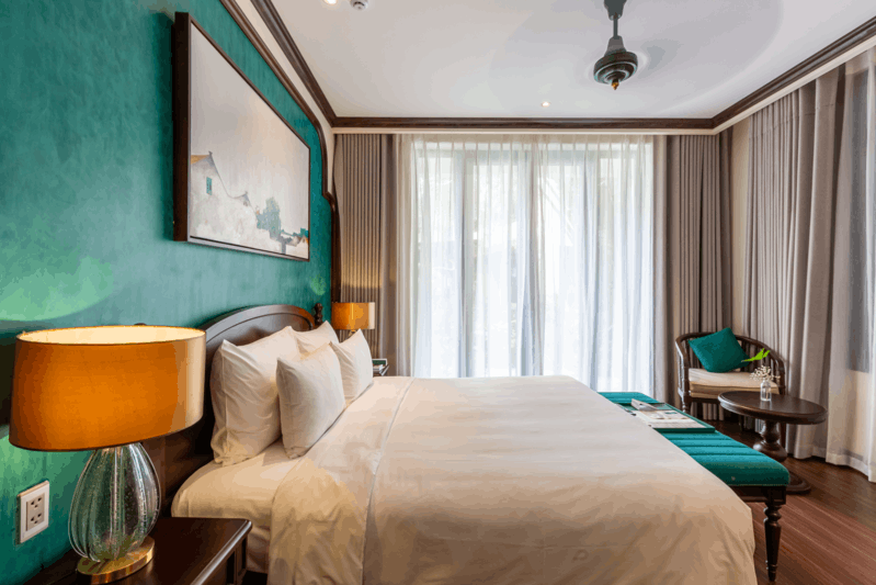 The accommodation spaces at Anmira Hoi An are designed with comfort and relaxation in mind.